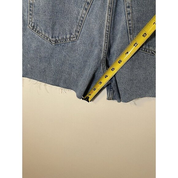 Paris‎ Atelier & Other Stories Women Denim Cutoff Shorts SZ 2 High Waist - Picture 4 of 7